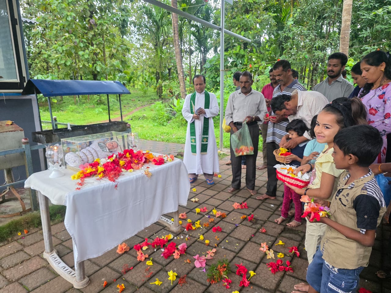 ನೆಲ್ಯಾಡಿ ಬಾಲಯೇಸು ದೇವಾಲಯದಲ್ಲಿ ಕನ್ಯಾಮರಿಯಮ್ಮಳ ಹಬ್ಬದ ನೊವೆನಾ ಪ್ರಾರಂಭ